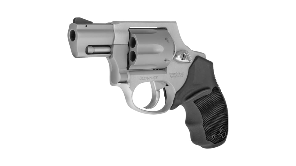 Taurus 856 Ultra Lite Revolver, .38 Special +P, 2in Barrel, Fixed, Stainless Frame, Rubber Grip, 6 Round Cylinder, 2856029ULCH