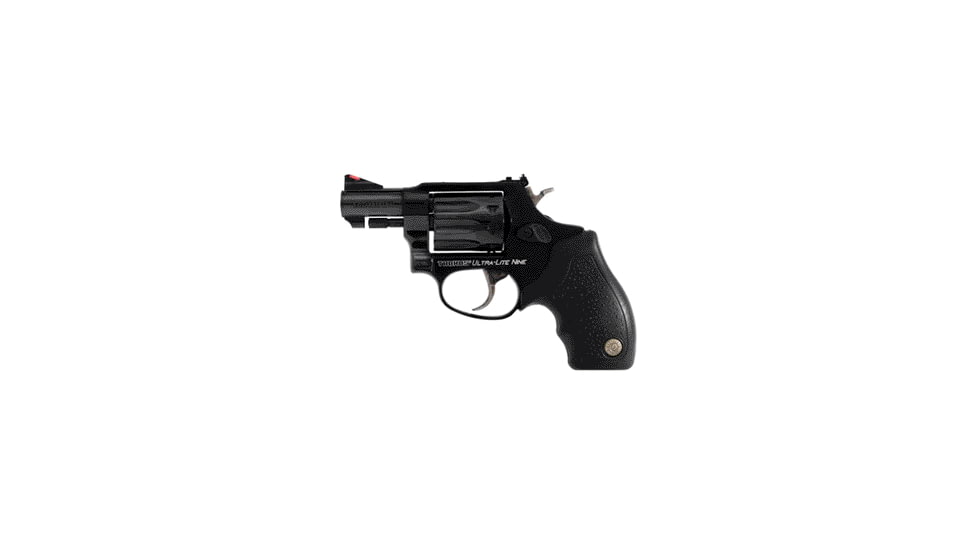 Taurus 941-Ultra-Lite Revolver, .22 Winchester Magnum Rimfire, 2 in barrel, Ultralite-Alloy frame, black rubber grip, revolving chamber, double-action, trigger actuated transfer bar, fixed front, adjustable rear, 8 round magazine, TRS-941-UTA-LITE-FRRMPG