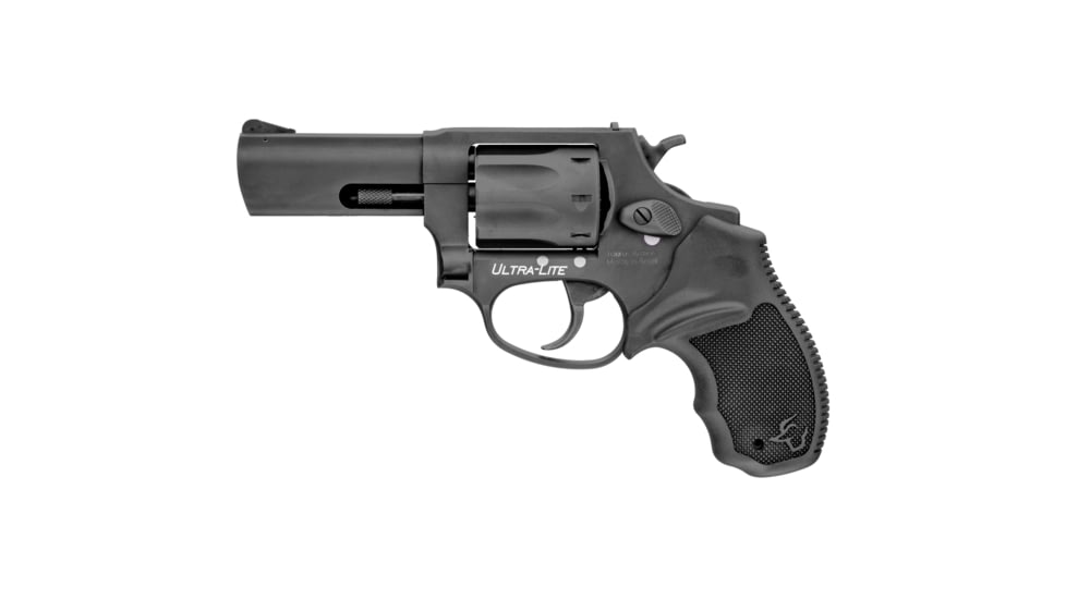 Taurus 942 Ultra Light Revolver, .22 Long Rifle, 3in Barrel, Fixed, Black Frame, Rubber Grip, 8 Round Cylinder, 2942031UL
