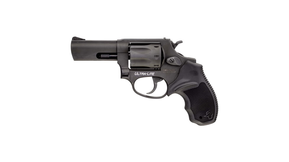 Taurus 942 Ultra Light Revolver, .22 Long Rifle, 3in Barrel, Fixed, Black Frame, Rubber Grip, 8 Round Cylinder, 2942031UL