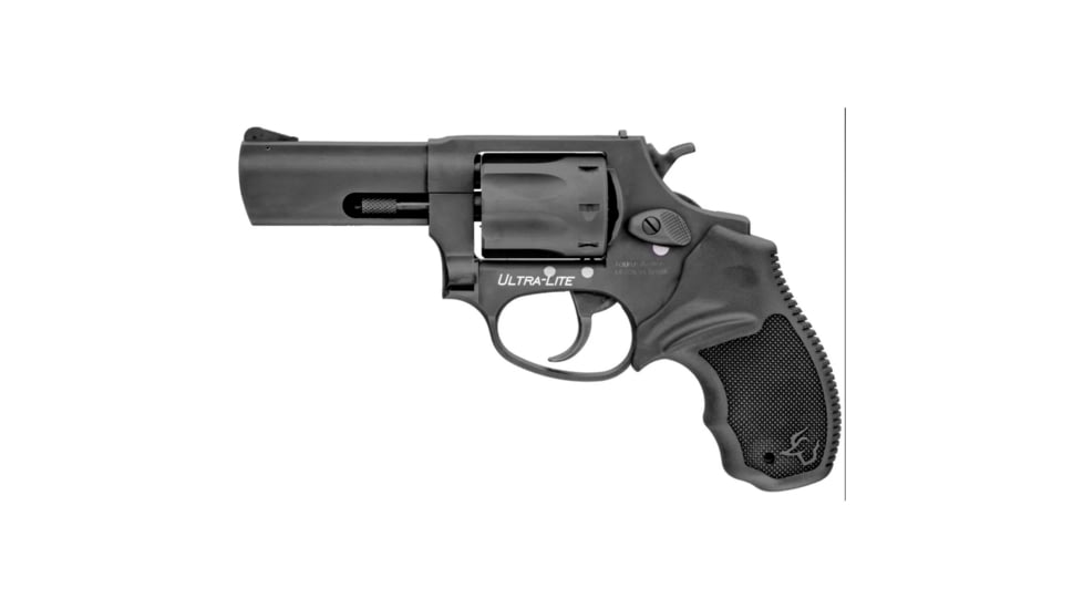 Taurus 942 Ultra Light Revolver, .22 Long Rifle, 3in Barrel, Fixed, Black Frame, Rubber Grip, 8 Round Cylinder, 2942031UL