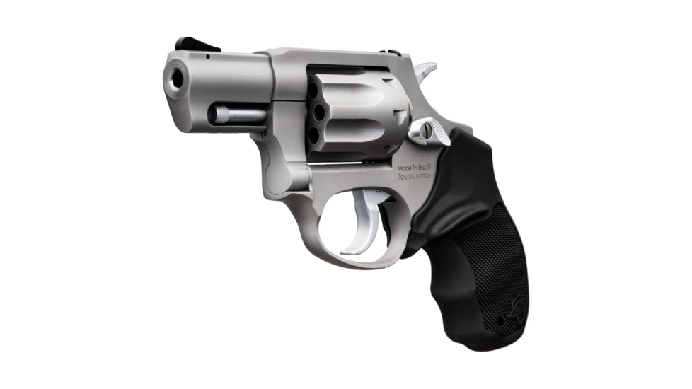 Taurus 942 Ultra Light Revolver, .22 Long Rifle, 3in Barrel, Fixed, Stainless Frame, Rubber Grip, 8 Round Cylinder, 2942039UL
