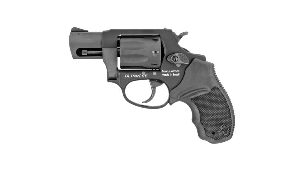 Taurus 942 Ultra Light Revolver, .22 Winchester Magnum Rimfire, 2in Barrel, Fixed, Black Frame, Rubber Grip, 8 Round Cylinder, 2942M021UL