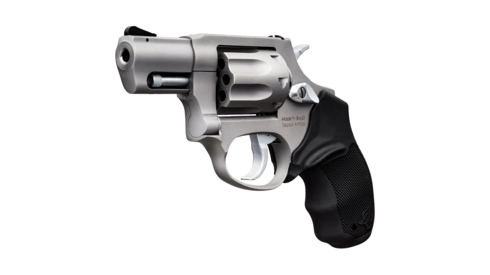 Taurus 942 Ultra Light Revolver, .22 Winchester Magnum Rimfire, 2in Barrel, Fixed, Stainless Frame, Rubber Grip, 8 Round Cylinder, 2942M029UL