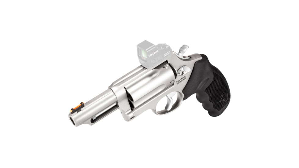 Taurus Judge TORO Revolver, .45 Long Colt/.410 Bore, 3in Barrel, Fixed, Stainless Frame, Rubber Grip, 5 Round Cylinder, 24410P39T