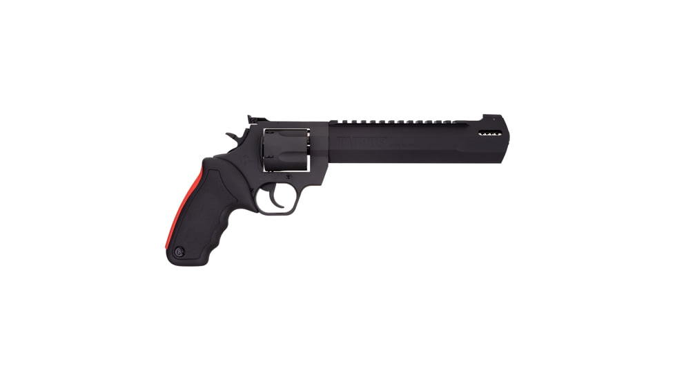 Taurus Raging Hunter Revolver, .357 Magnum/.38 Special, 8.38in Barrel, Adjustable, Blued Frame, Rubber Grip, 7 Round Cylinder, 2357081RH