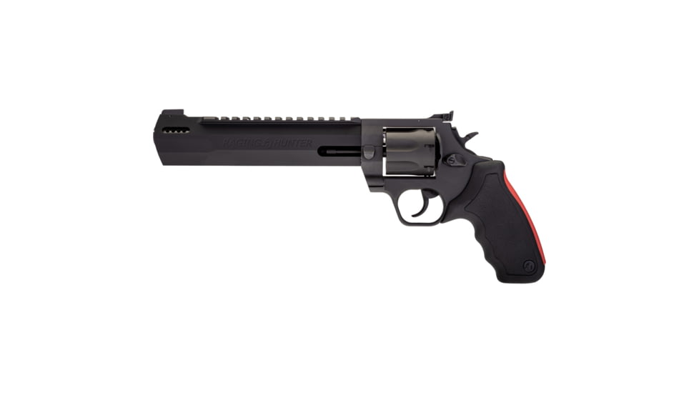 Taurus Raging Hunter Revolver, .357 Magnum/.38 Special, 8.38in Barrel, Adjustable, Blued Frame, Rubber Grip, 7 Round Cylinder, 2357081RH