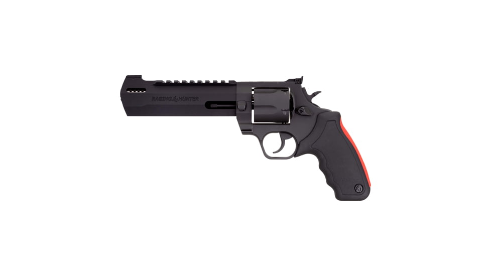 Taurus Raging Hunter Revolver, .44 Remington Magnum, 6.75in Barrel, Large, Adjustable, Blued Frame, Rubber Grip, 6 Round Cylinder, 2440061RH