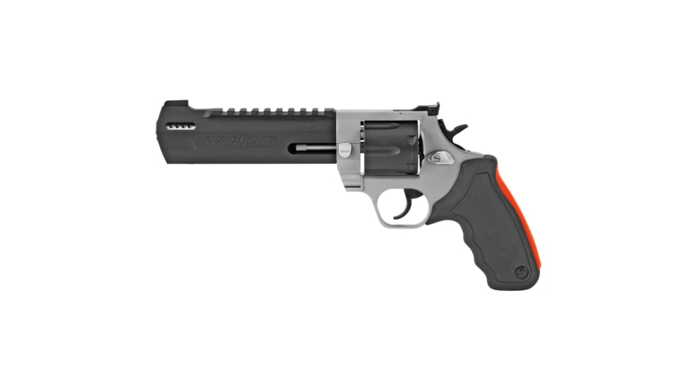 Taurus Raging Hunter Revolver, .44 Remington Magnum, 6.75in Barrel, Large, Adjustable, Stainless Frame, Rubber Grip, 6 Round Cylinder, 2440065RH