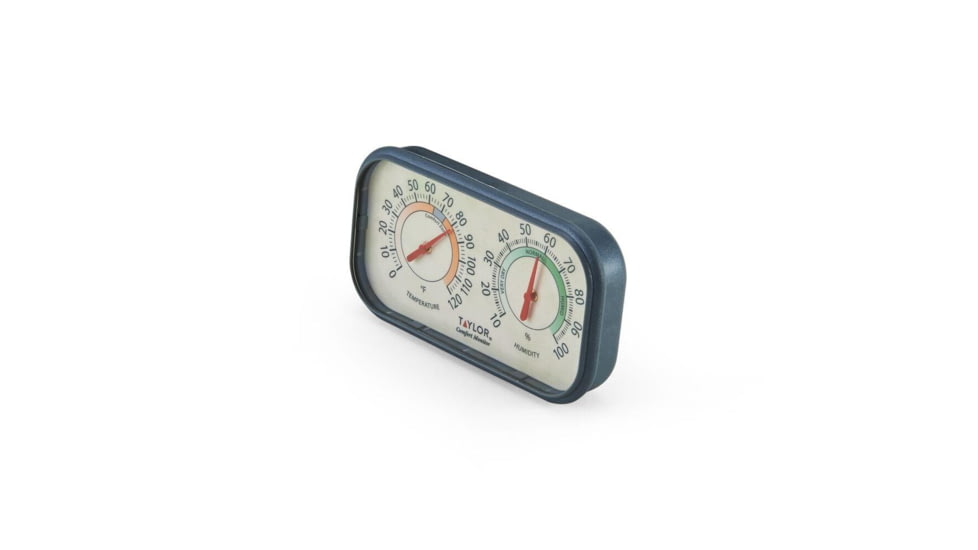 Taylor Desk/Wall Thermometer, Gray, 5506
