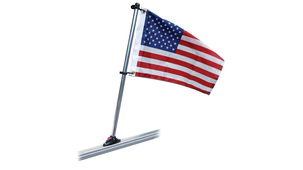 Taylor Made 30" Flag Pole Mount &amp; 16" x 24" US Flag Pontoon 65139