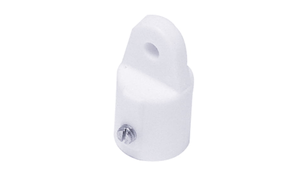 Taylor Made External Eye End For Bimini Boatop - 3/4in, White, 3/4in, 11706