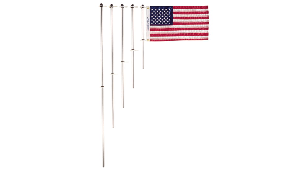 Taylor Made Flag Pole With Flag Clips, 30in, 917