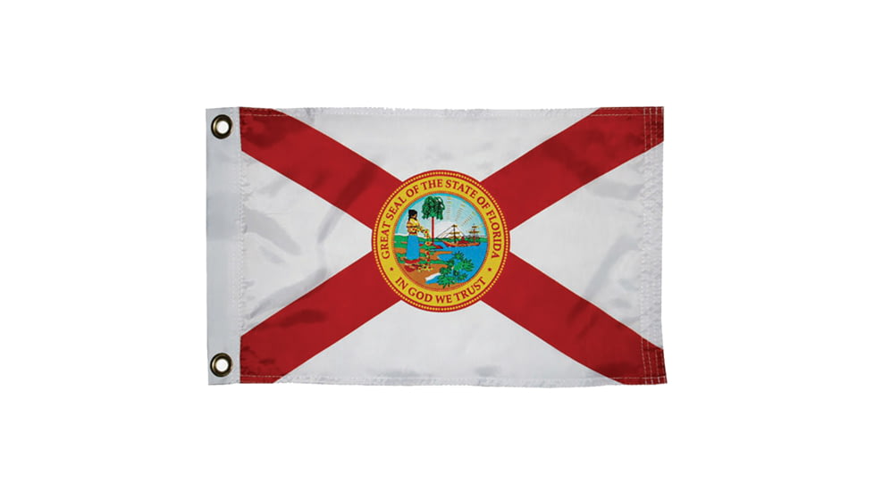 Taylor Made Nylon Flag 12" x 18" Florida 76134