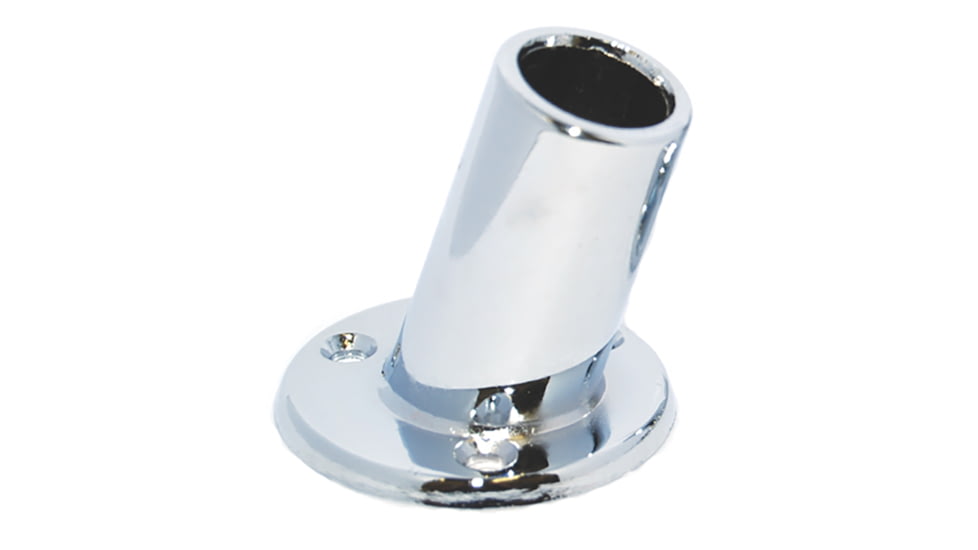 Taylor Made Slanted Chrome Plated Flag Pole Socket 1" 65148