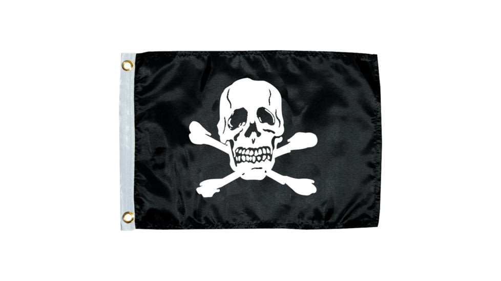 Taylor Made x 18" Jolly Roger Novelty Flag 12" 65065