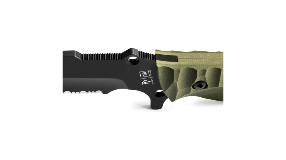 TB Outdoor Survival Fixed Blade Green