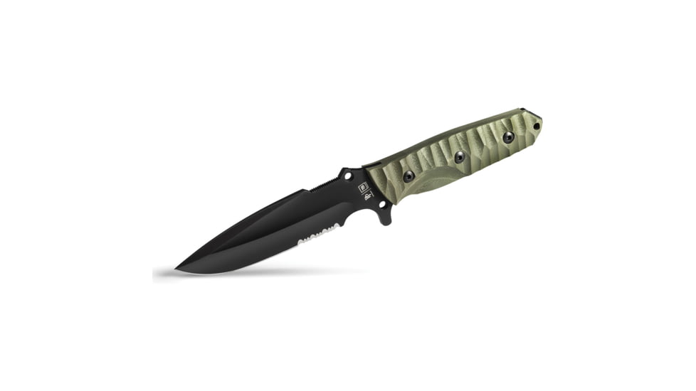 TB Outdoor Survival Fixed Blade Green