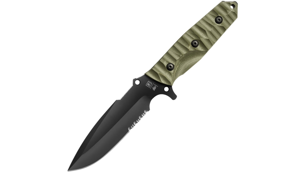 TB Outdoor Survival Fixed Blade Green