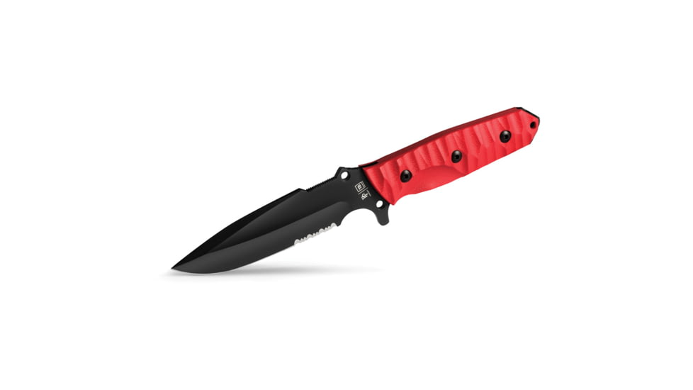 TB Outdoor Survival Fixed Blade Red