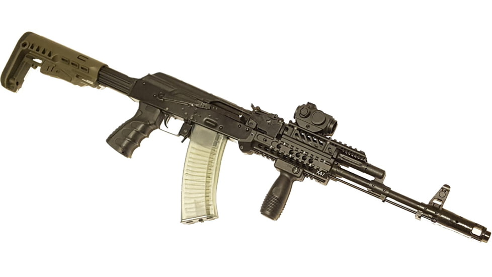 Tdi Arms AKST-AK47 Buffer Tube for Stamped Receivers, Black, Medium, AKST