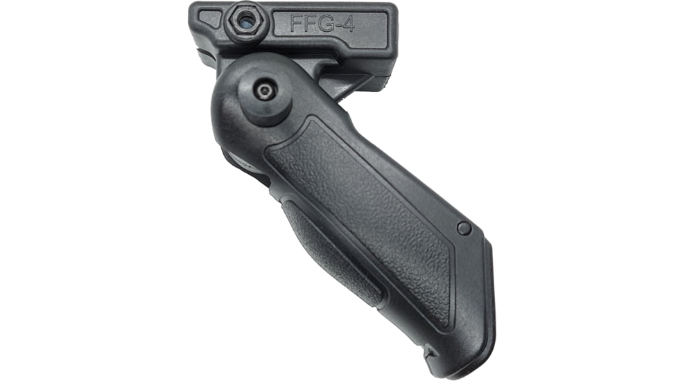 Tdi Arms Folding Grip 5 Positions - Battery Compartment, Black, FFG4B-BL