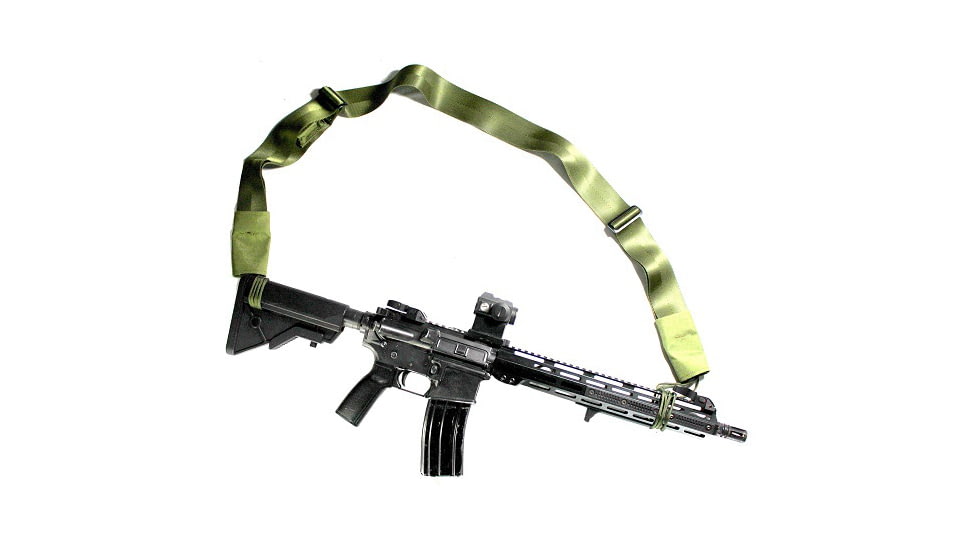 Tdi Arms IDF Standard Issue Sling, Green, Medium, IDF SI-S