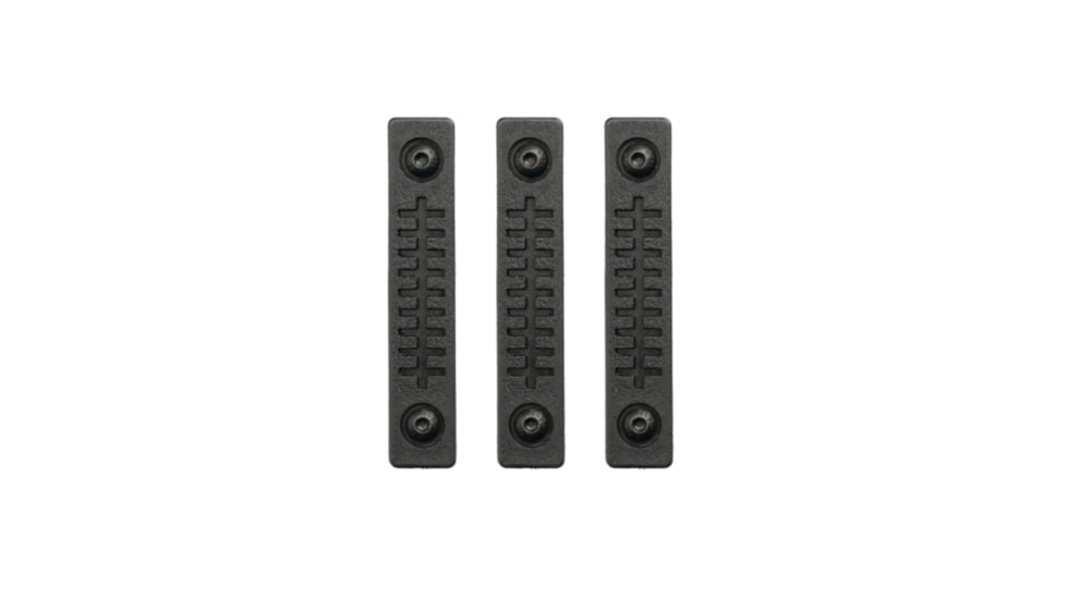 Tdi Arms Stitch-S M-Lok Rail Cover, Short, Set of 3, Black, 028672550746