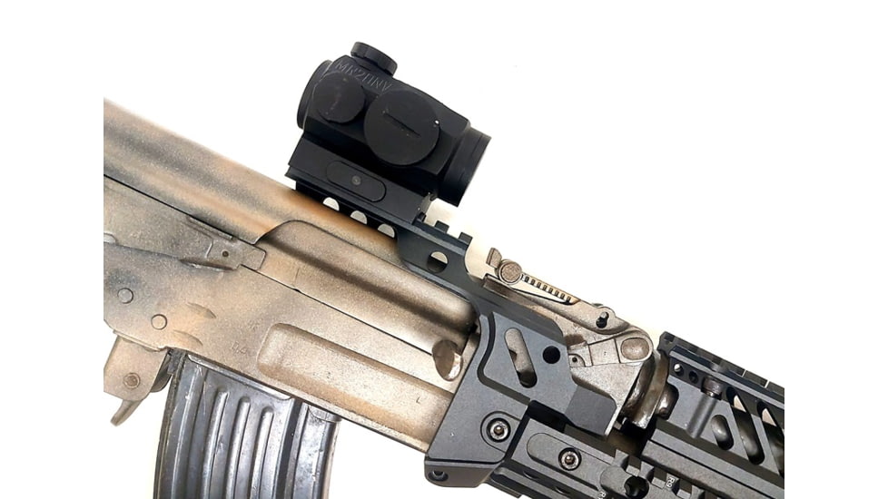 Tdi Arms X47K Universal 5 Rails System Short Tail AK Handguard, 13in, Black, 028672551002