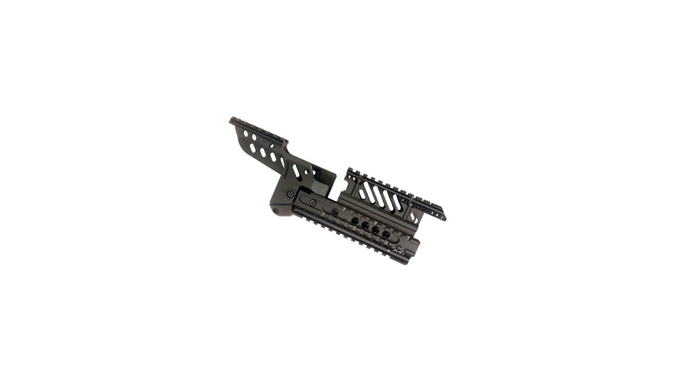 Tdi Arms X47K Universal 5 Rails System Short Tail AK Handguard, 13in, Black, 028672551002