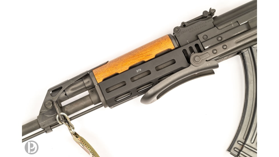 Tdi Arms Zastava Lower Aluminum M-LOK Handguard for M70 N-PAP / O-PAP rifles, Black, Medium, Z70