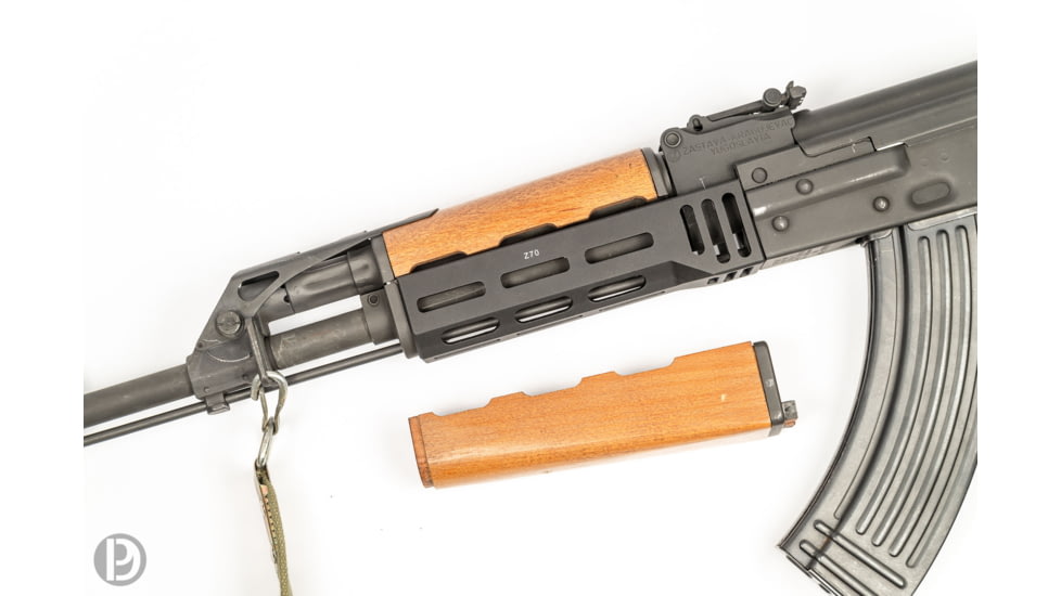 Tdi Arms Zastava Lower Aluminum M-LOK Handguard for M70 N-PAP / O-PAP rifles, Black, Medium, Z70