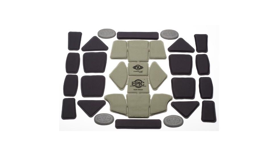 Team Wendy EPIC Helmet Liner System, Foliage Green, Medium/Large 03-12