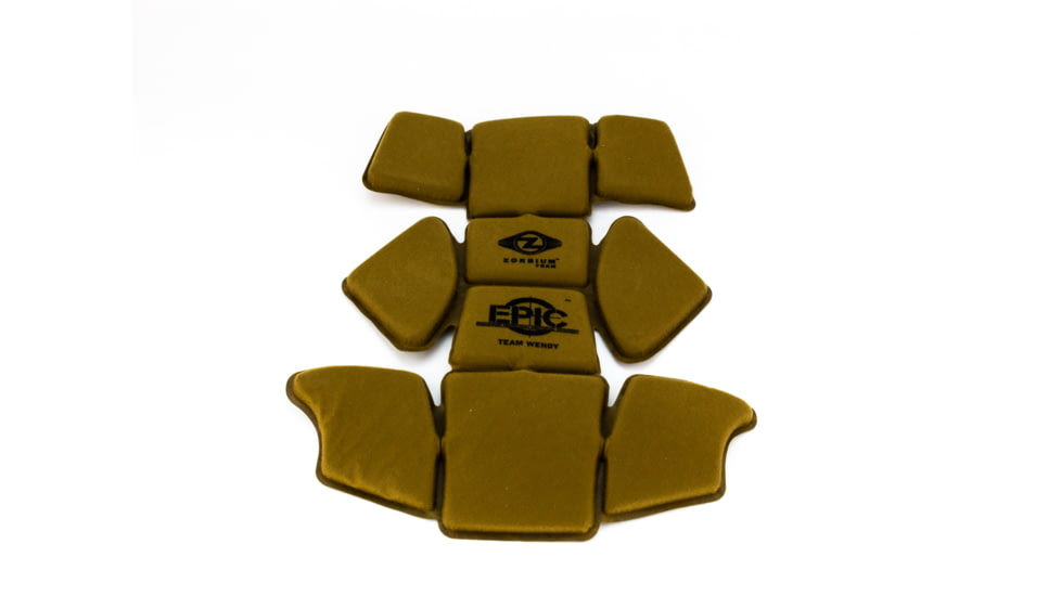 Team Wendy EPIC Helmet Liner System, Coyote Brown, Medium/Large 03-72