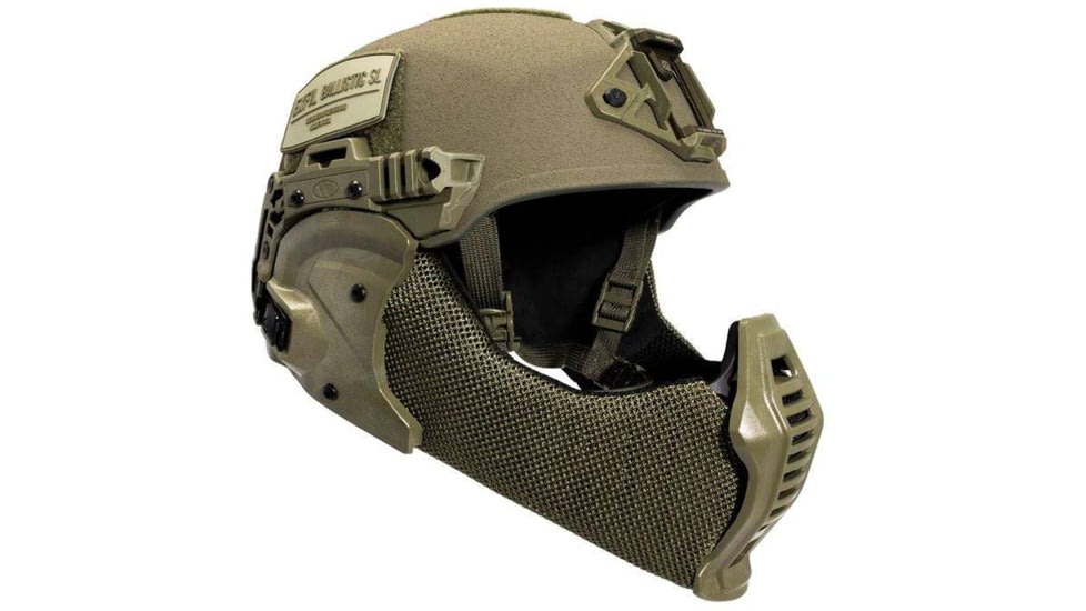 Team Wendy EXFIL All-Terrain Mandible, Ranger Green, Medium/Large, 76-MDA-71