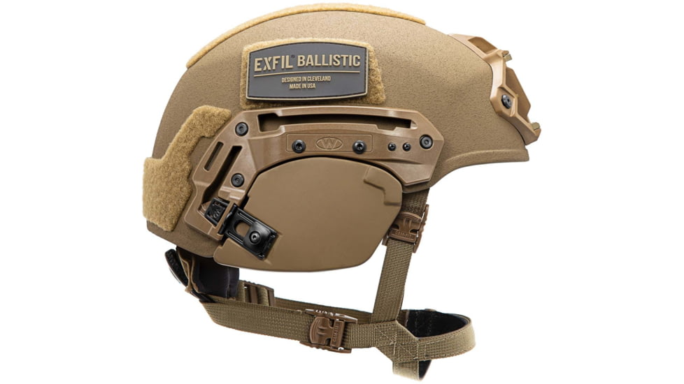 Team Wendy EXFIL Ballistic Ear Covers, Coyote Brown, 76-BEC-1-CB