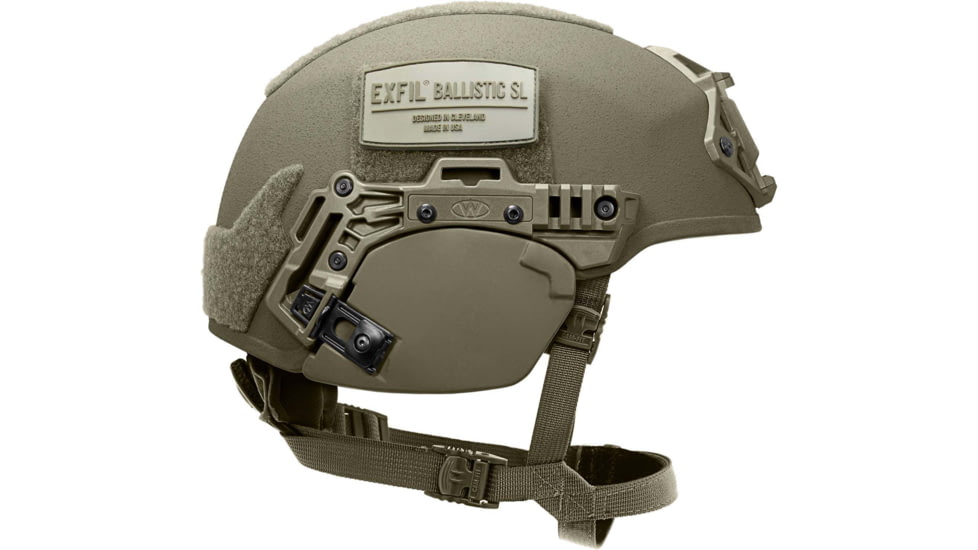 Team Wendy EXFIL Ballistic Ear Covers, Ranger Green, 76-BEC-1-RG