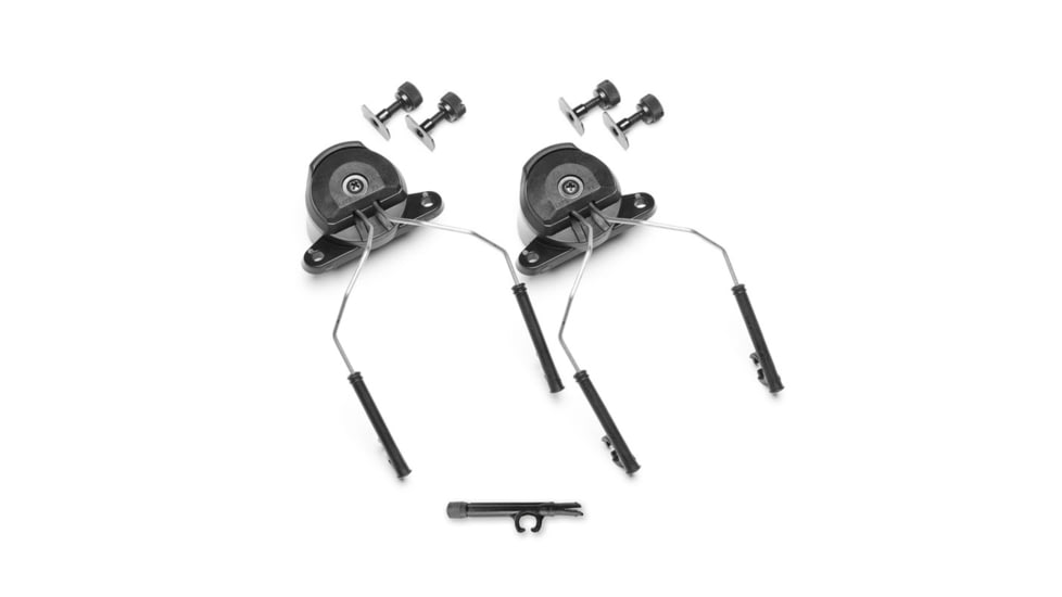 Team Wendy EXFIL Comms Adapter Kit with Peltor Boom Mic Adapter, Black, 71-CAK-MIC