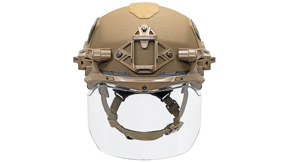 Team Wendy EXFIL Face Shield, Coyote Brown, Medium/Large, 76-VRT-CB1