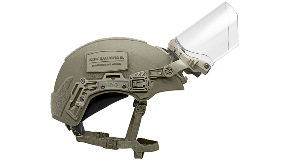 Team Wendy EXFIL Face Shield, Ranger Green, Medium/Large, 76-VRT-RG1