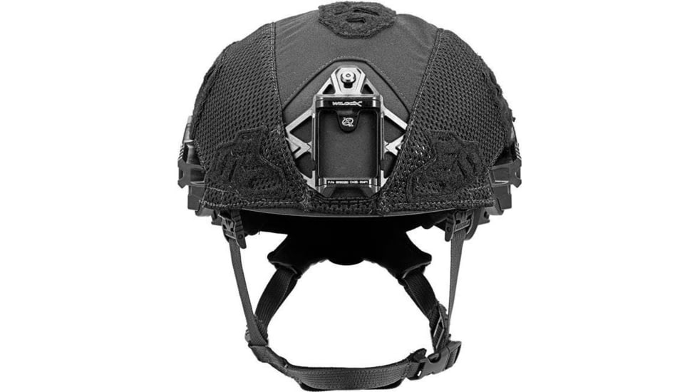 Team Wendy Helmet Cover for EXFIL Ballistics w/ Rail 3.0, Black, Medium/Large, 76-MHC3-BK-1