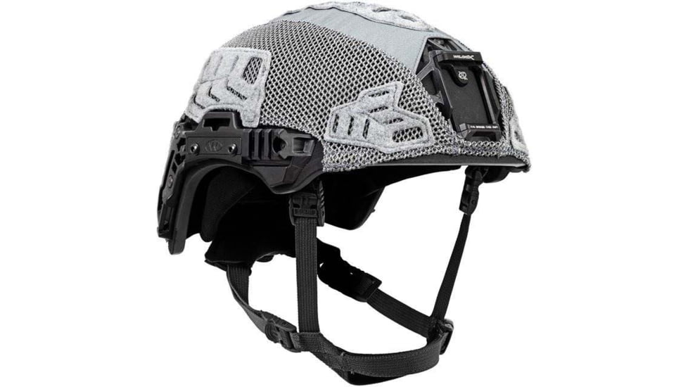 Team Wendy Helmet Cover for EXFIL Ballistics w/ Rail 3.0, Wolf Gray, Medium/Large, 76-MHC3-WG-1
