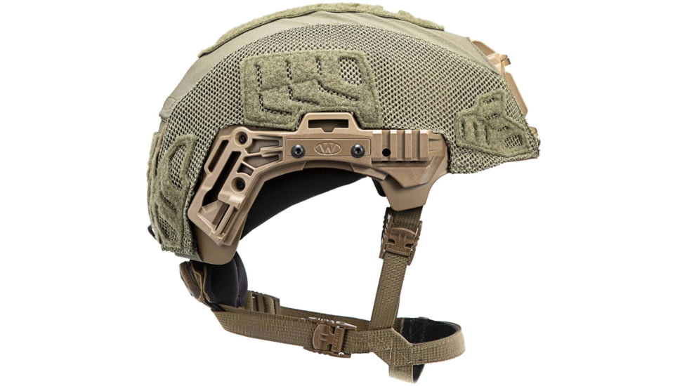 Team Wendy Helmet Cover for EXFIL Carbon w/ Rail 3.0, Extra Large, Ranger Green, 71-MHC3-RG-2
