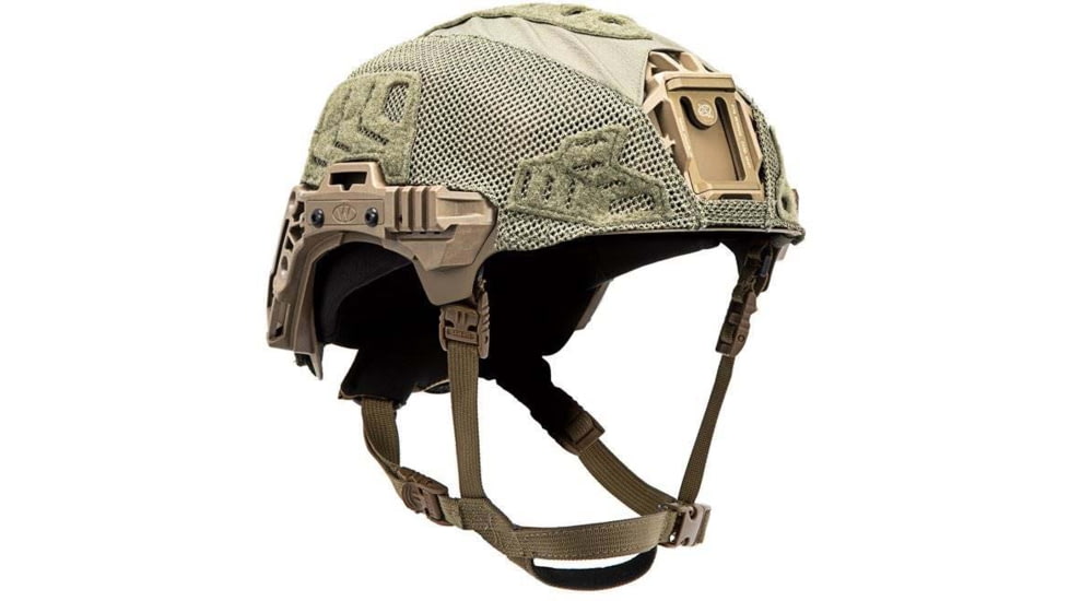 Team Wendy Helmet Cover for EXFIL Carbon w/ Rail 3.0, Extra Large, Ranger Green, 71-MHC3-RG-2