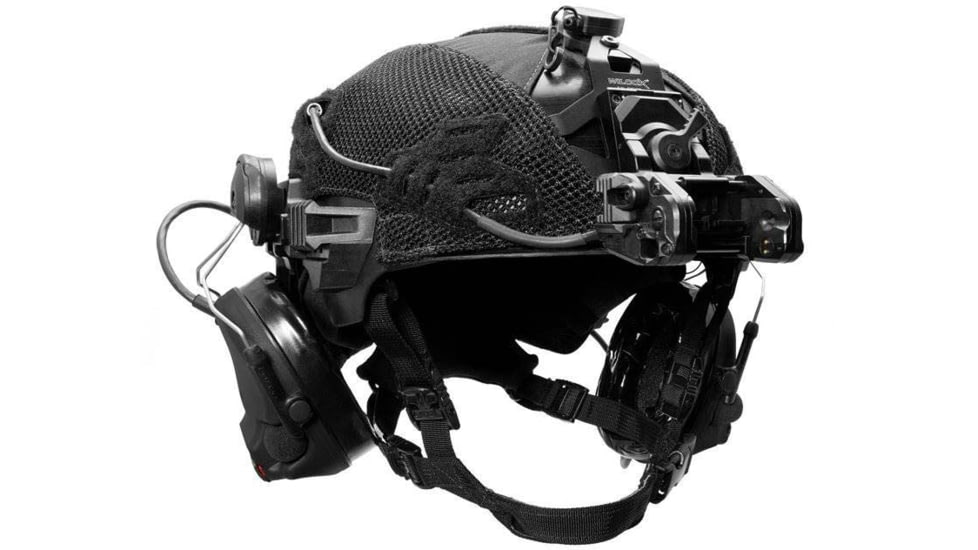 Team Wendy Helmet Cover for EXFIL LTP w/ Carbon Rail 2.0, Black, Extra Large, 71-MHC2-BK-2