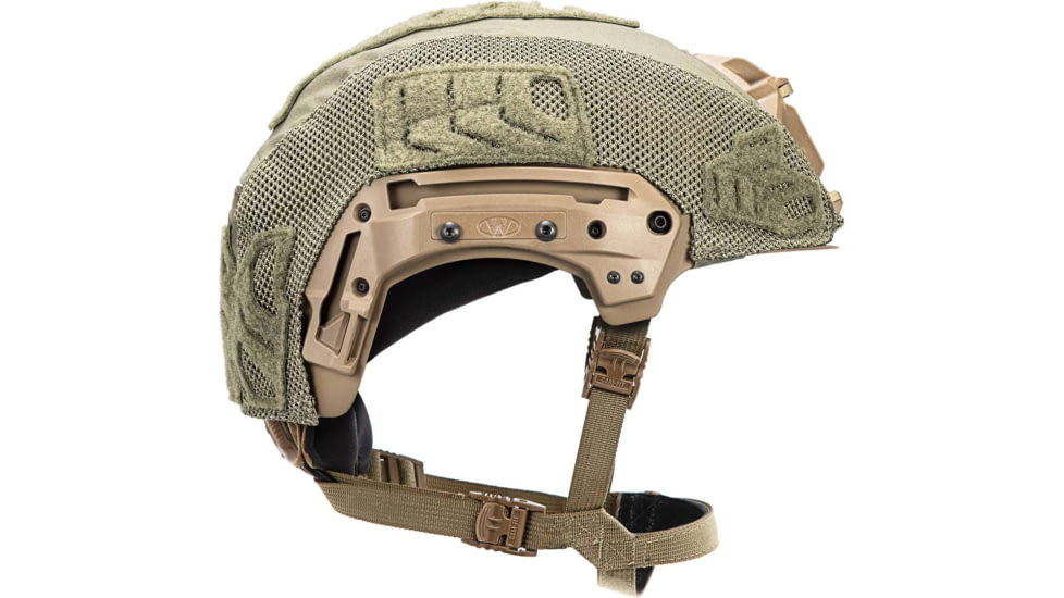 Team Wendy Helmet Cover for EXFIL LTP w/ Carbon Rail 2.0, Ranger Green, Extra Large, 71-MHC2-RG-2