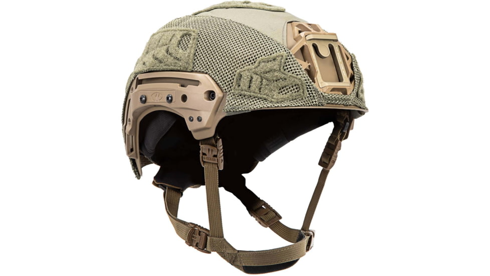 Team Wendy Helmet Cover for EXFIL LTP w/ Carbon Rail 2.0, Ranger Green, Extra Large, 71-MHC2-RG-2