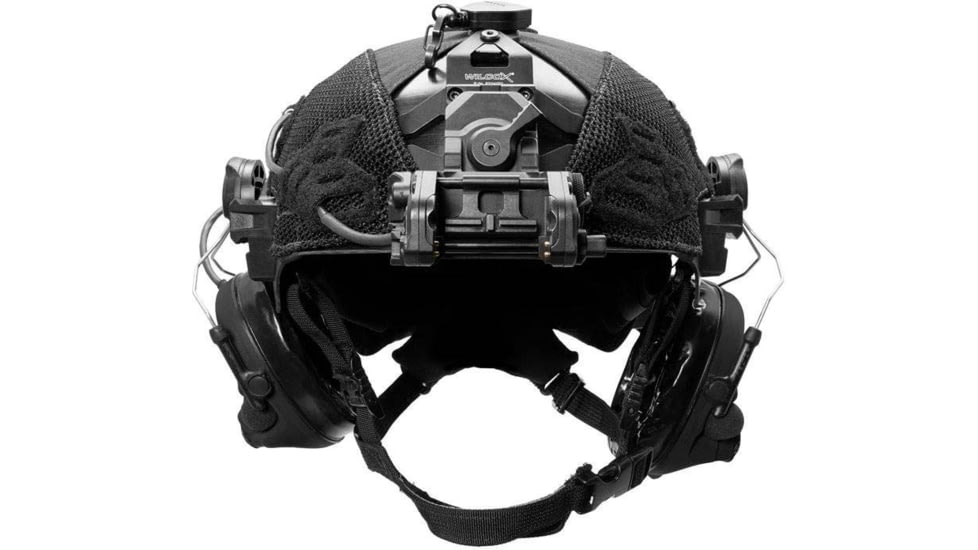 Team Wendy Helmet Cover for EXFIL LTP w/ Carbon Rail 2.0, Black, Extra Large, 71-MHC2-BK-2