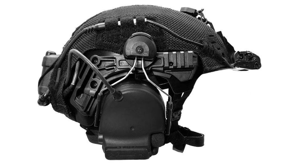Team Wendy Helmet Cover for EXFIL LTP w/ Carbon Rail 2.0, Black, Extra Large, 71-MHC2-BK-2