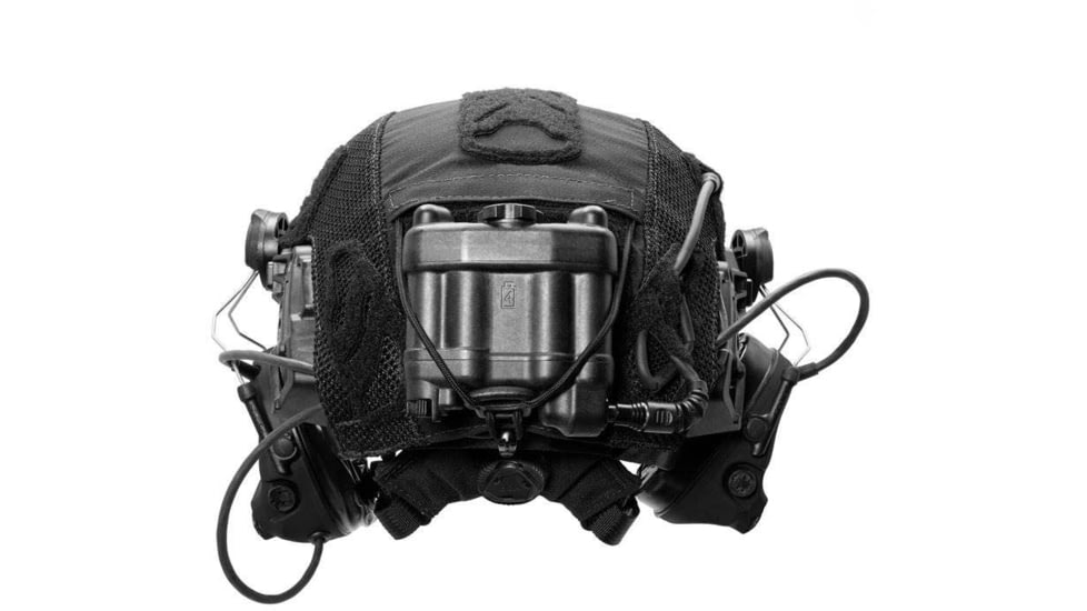 Team Wendy Helmet Cover for EXFIL LTP w/ Carbon Rail 2.0, Black, Extra Large, 71-MHC2-BK-2